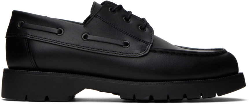 Kleman Black Donato Boat Shoes KLEMAN