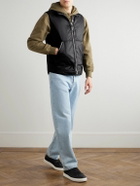 TOM FORD - Padded Leather-Trimmed Shell Gilet - Black