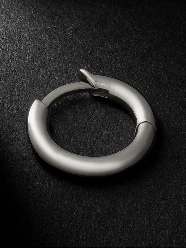 Photo: Spinelli Kilcollin - White Gold Single Hoop Earring
