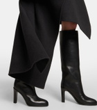 The Row Wide Shaft leather knee-high boots
