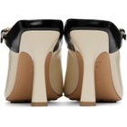 Bottega Veneta Off-White Slip On Heels