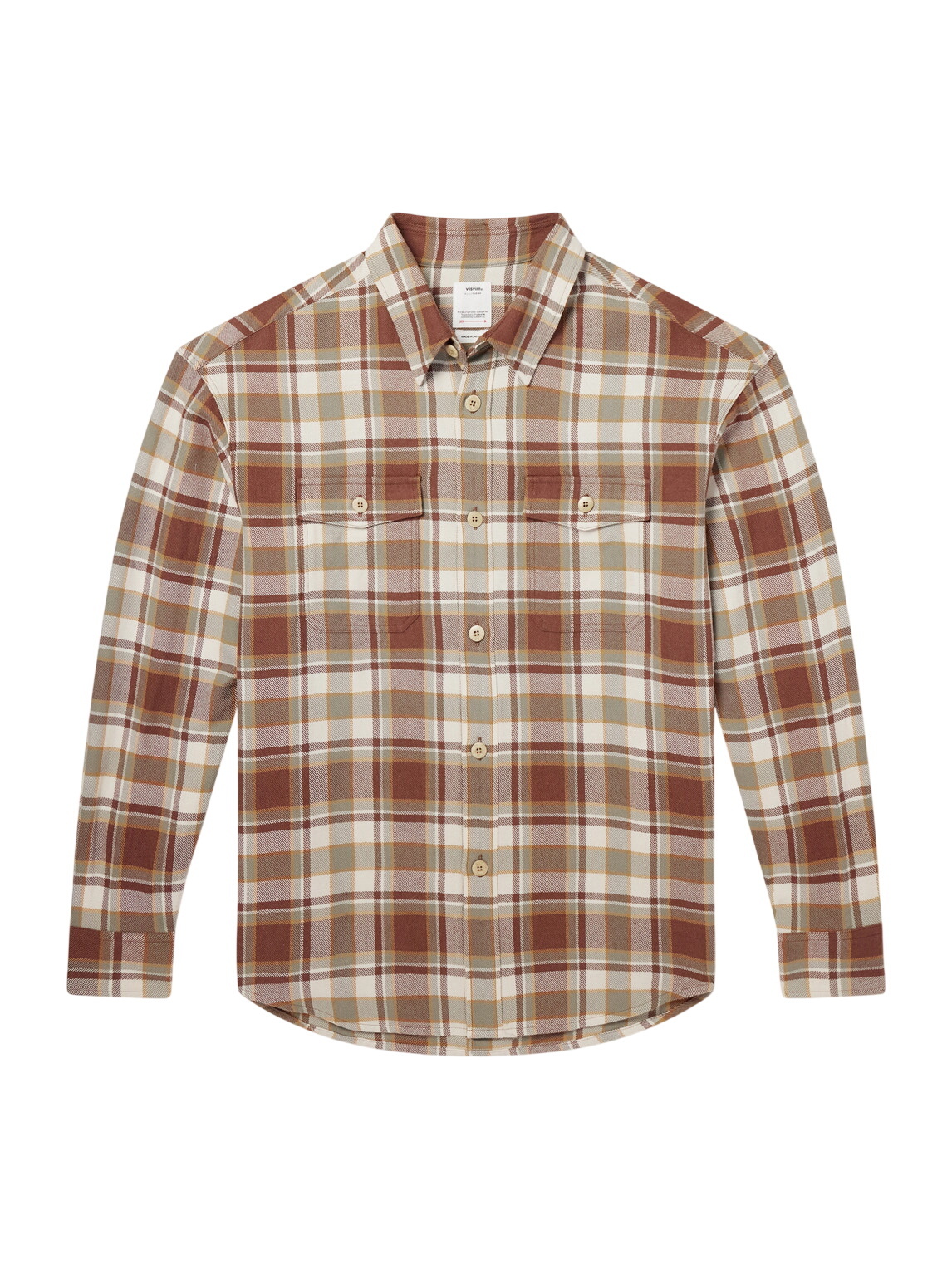 Visvim Pioneer Khadi checked cotton shirt Visvim