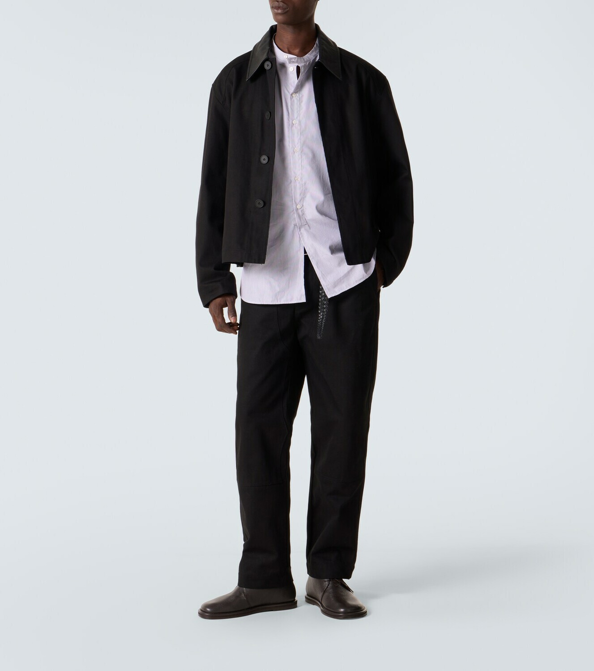 Studio Nicholson Woodrow leather desert boots