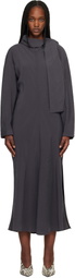 Studio Nicholson Gray Haria Midi Dress