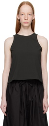 Missing You Already Black Drawstring Tank Top