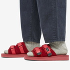 Suicoke Men's MOTO-VS in Red