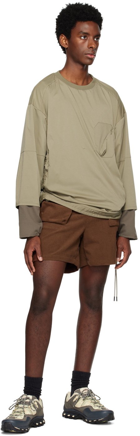 F/CE.® Khaki Technical Sweatshirt
