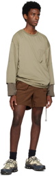 F/CE.® Khaki Technical Sweatshirt