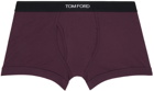 TOM FORD Purple Classic Fit Boxer Briefs