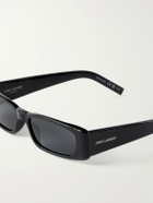 SAINT LAURENT - SL 942 Square-Frame Recycled Acetate Sunglasses - Black