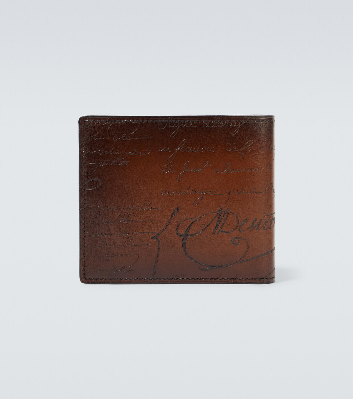 Berluti Makore 2-in-1 Scritto leather Wallet Berluti