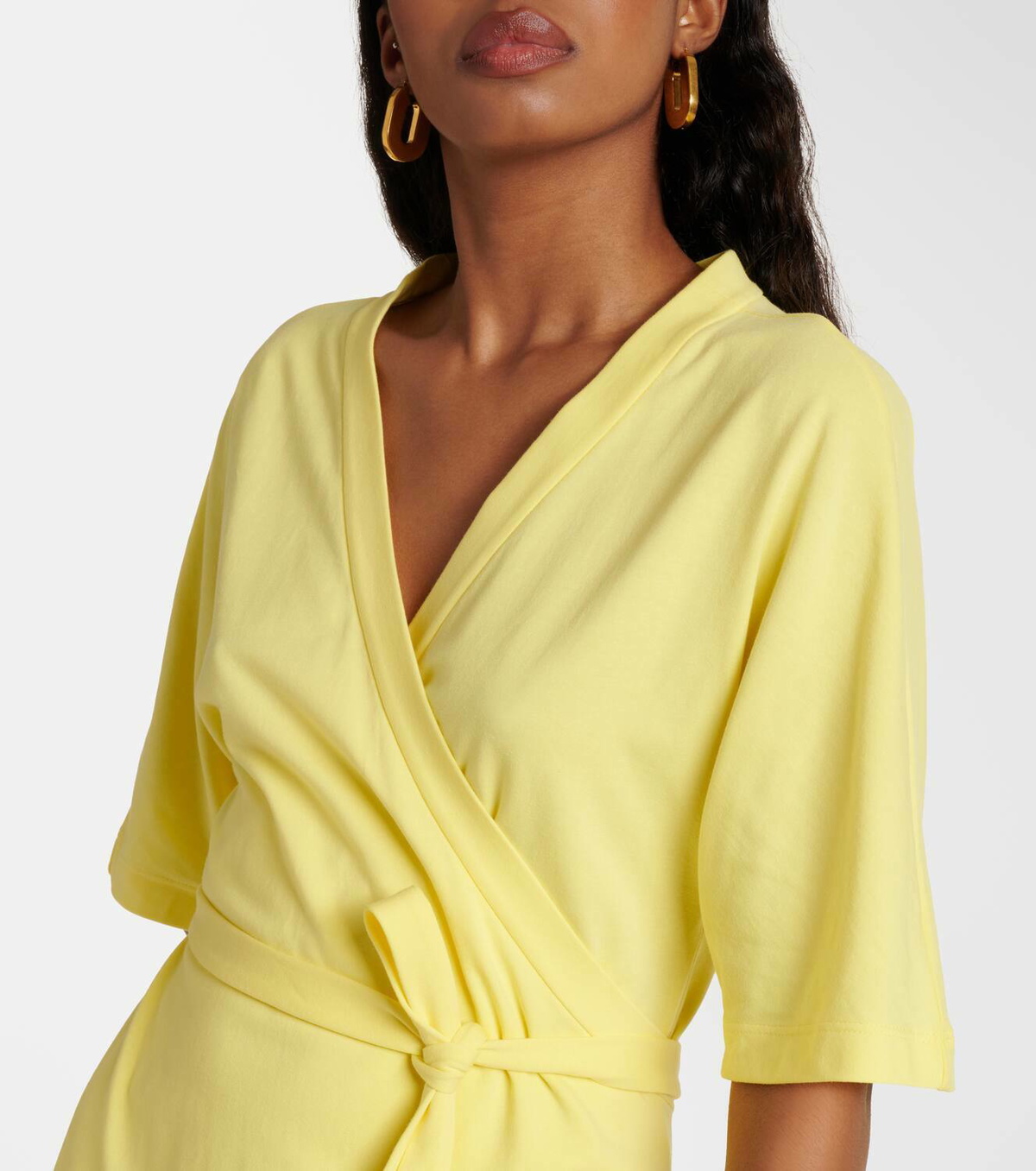Max Mara Pisano cotton-blend midi dress Max Mara