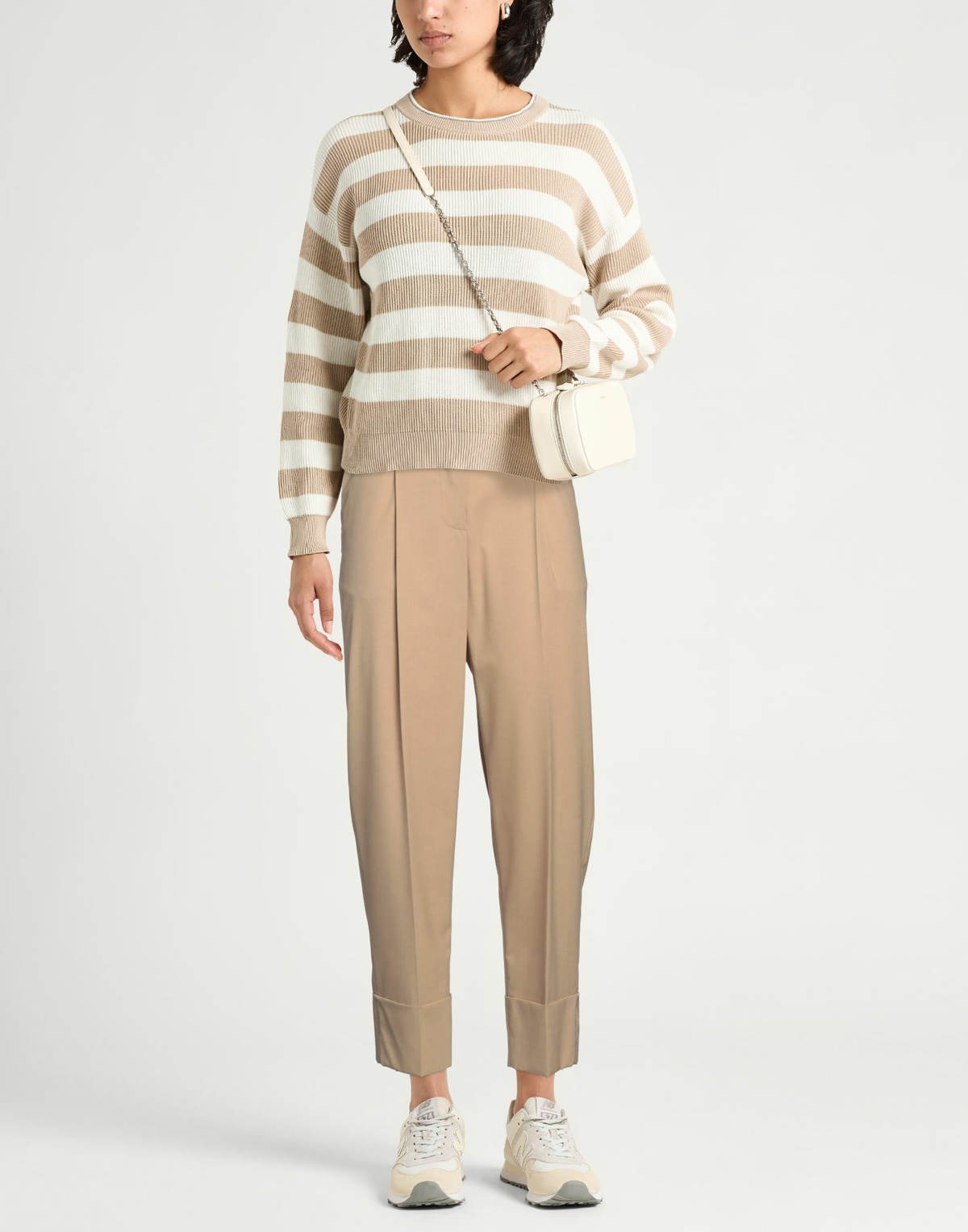 Peserico Womens Pants Sand
