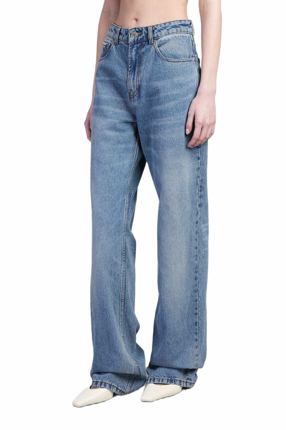 Ami Alexandre Mattiussi Jeans In Blue Cotton