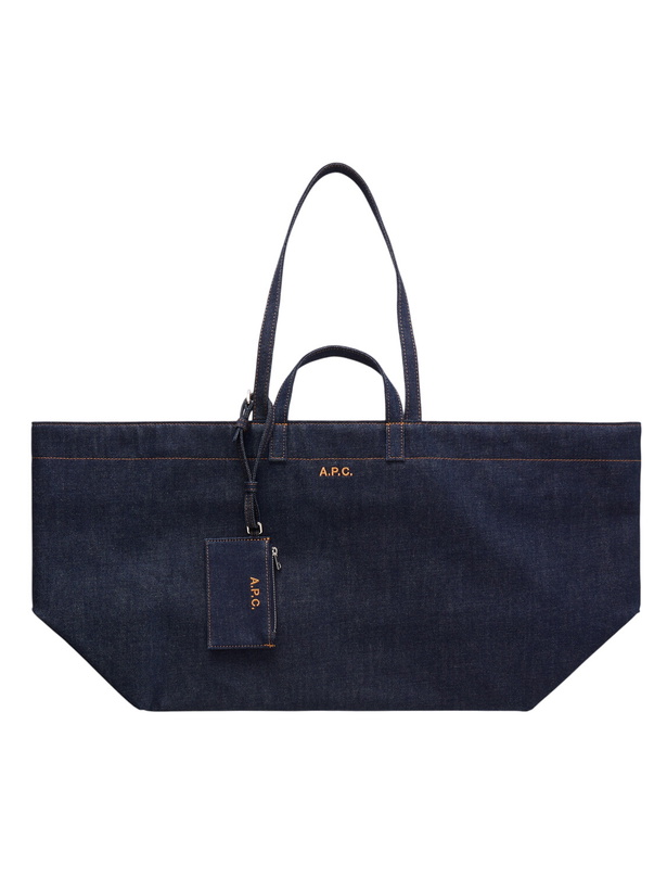Photo: A.P.C. - Le Drummer Denim Tote Bag