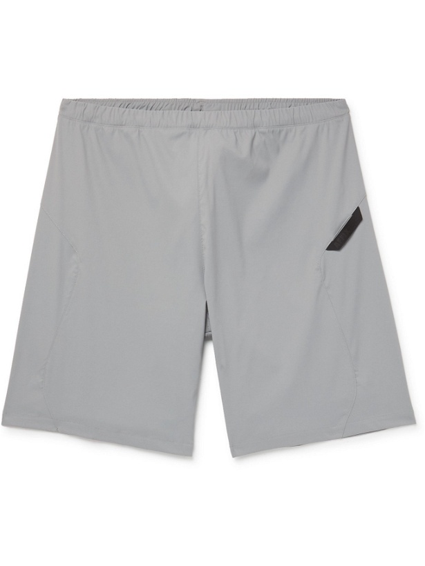 Photo: AFFIX - Flex Wide-Leg Stretch-Shell Shorts - Gray