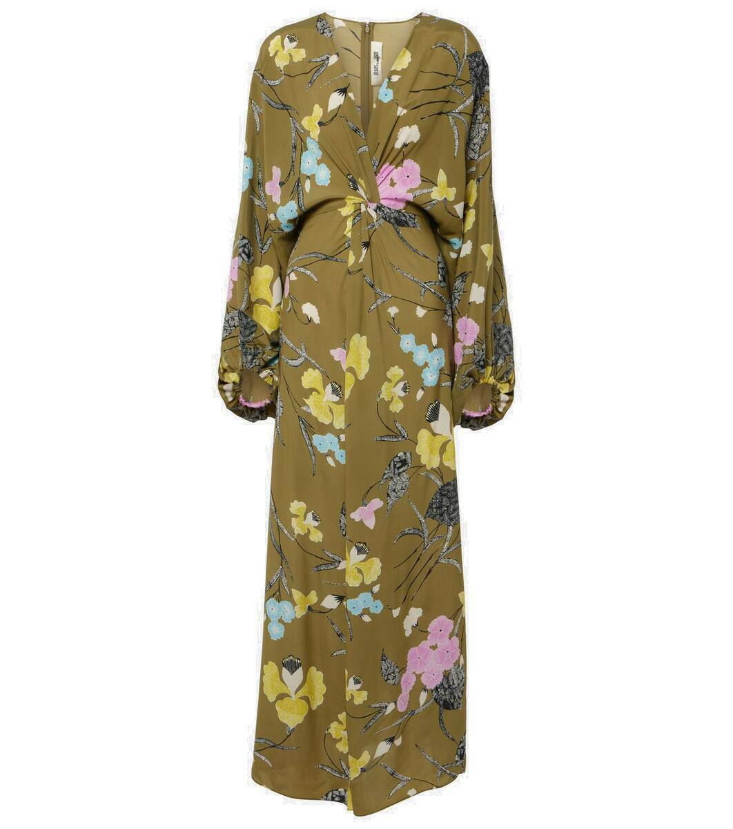 Diane von Furstenberg Kason floral maxi dress Diane von