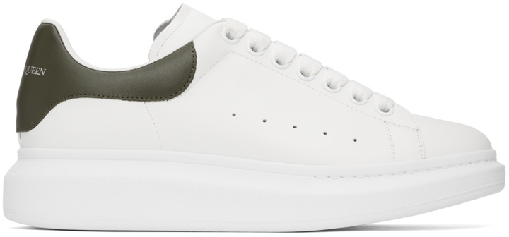 Photo: Alexander McQueen White & Grey Oversized Sneakers