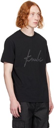 Ksubi Black Skripture Kash T-Shirt