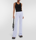 Givenchy 4G jacquard flared pants