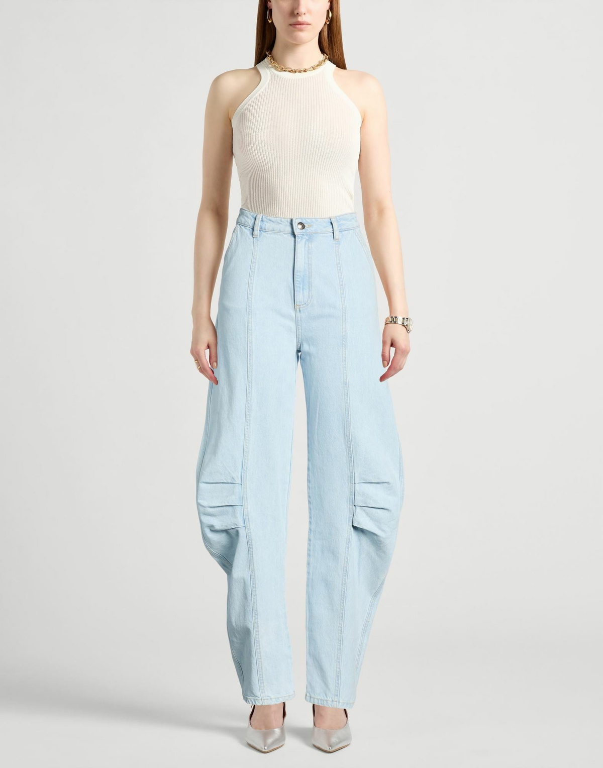 Rotate Birger Christensen Womens Jeans in Blue
