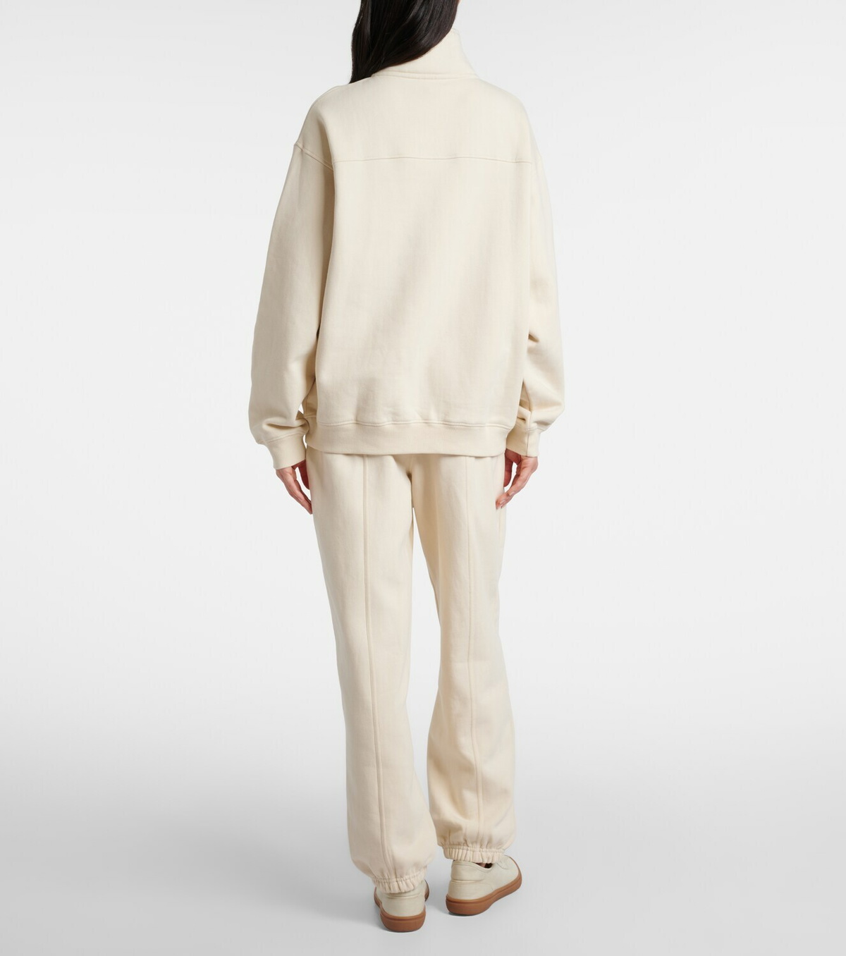The Upside Hamilton Wren cotton half-zip sweatshirt The Upside
