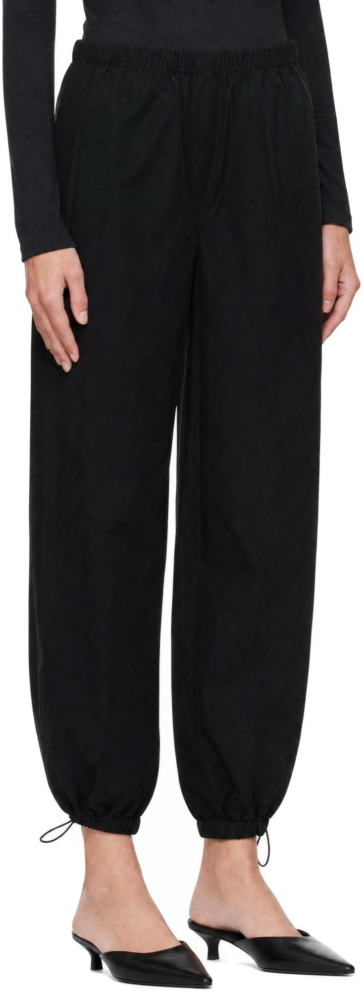 Entire Studios Black Profile Trousers