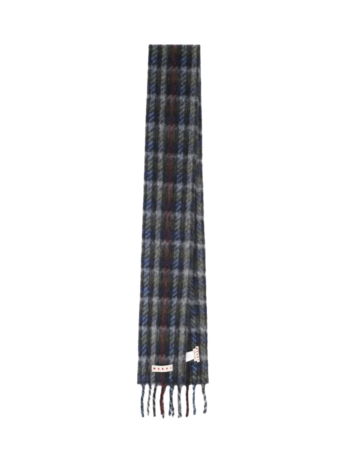 Marni - Striped alpaca wool and wool-blend scarf Marni