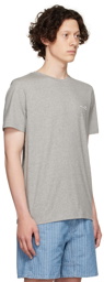 A.P.C. Gray Cotton T-Shirt