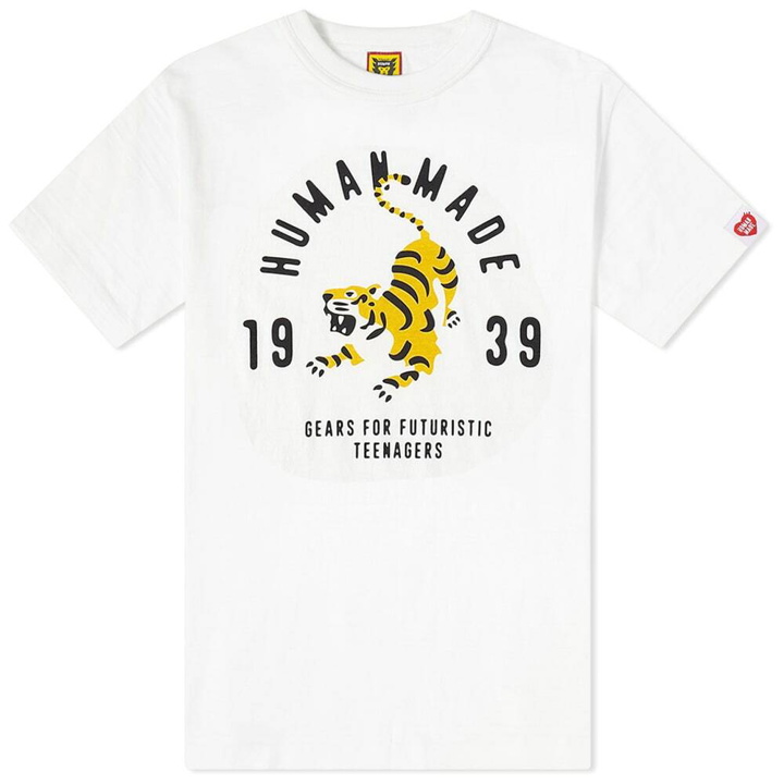 Photo: Human Made Men's 1939 Tiger T-Shirt in White