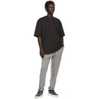 Fear of God Black Half-Zip Henley T-Shirt