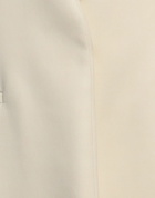 Amiri Womens Tailored Vest Ivory