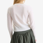 GUEST IN RESIDENCE Women's Shrunken Cashmere Crew Sweater in Cream