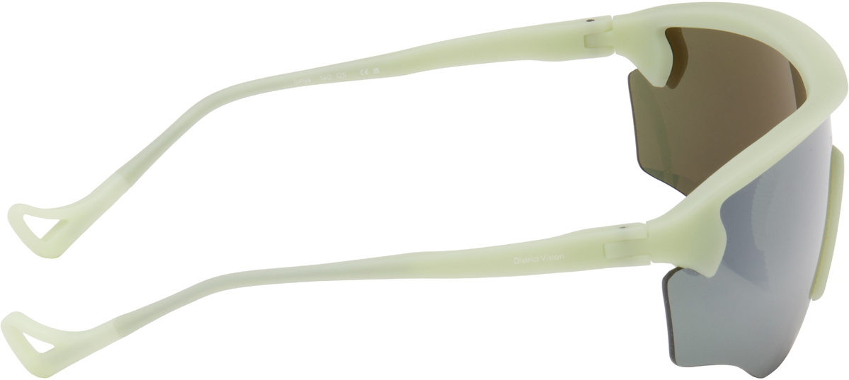 District Vision Green Junya Racer Sunglasses