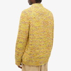 YMC Men's Kurt Caridgan in Yellow Multi