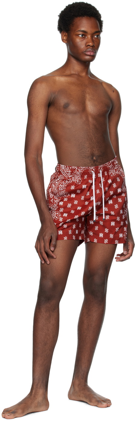 AMIRI Bandana Paisley Swim Shorts