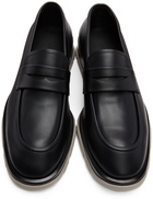 Alexander McQueen Black & Grey Swilly Loafers