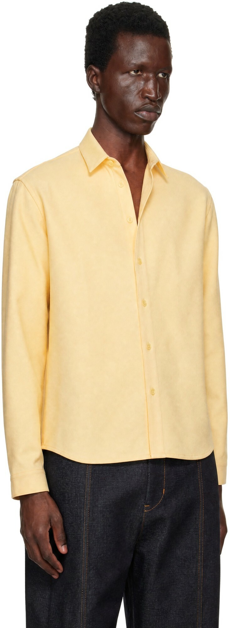 SAGE NATION Yellow Strano Shirt