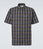 ERL Checked cotton-blend shirt