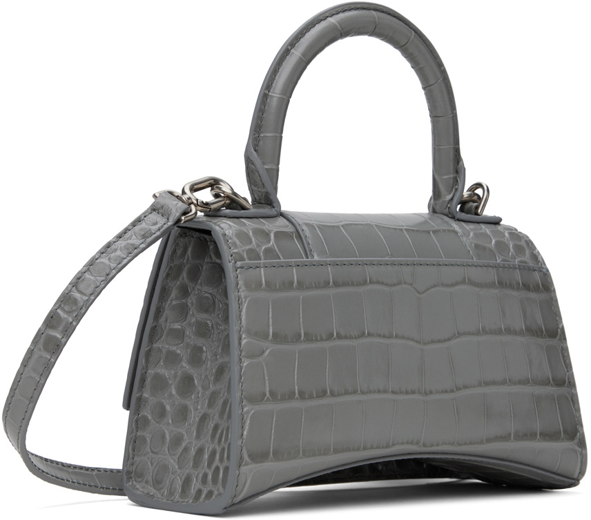 Balenciaga Gray XS Hourglass Bag Balenciaga Balenciaga Gray XS Hourglass Bag Balenciaga