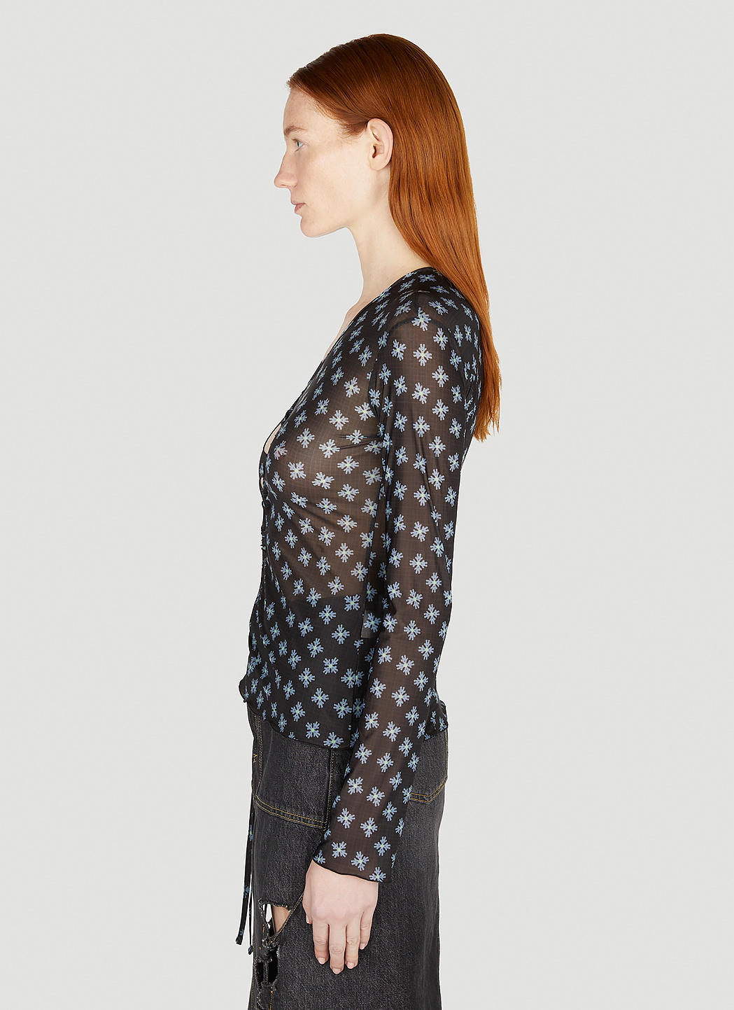 AVAVAV Cutout Shirt