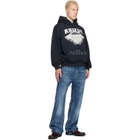 Rhude Black Dakar Convoy Hoodie
