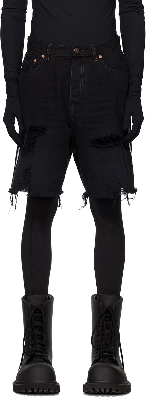 Photo: Balenciaga Black Adidas Edition Shorts