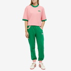 Adidas Women's Adicolor 70s Oversized Logo T-Shirt in Super Pop