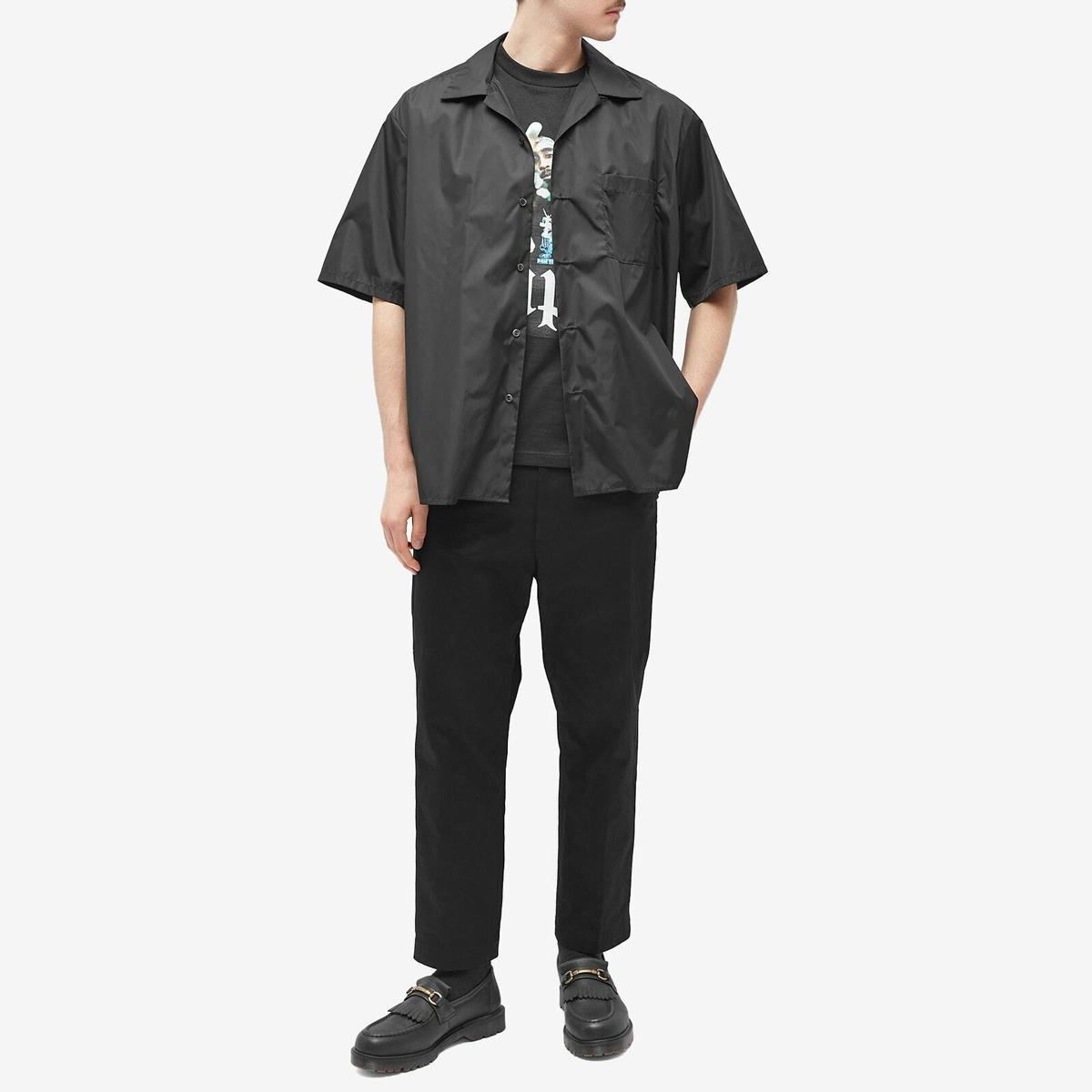 Wacko Maria Men's Tupac T-Shirt in Black Wacko Maria