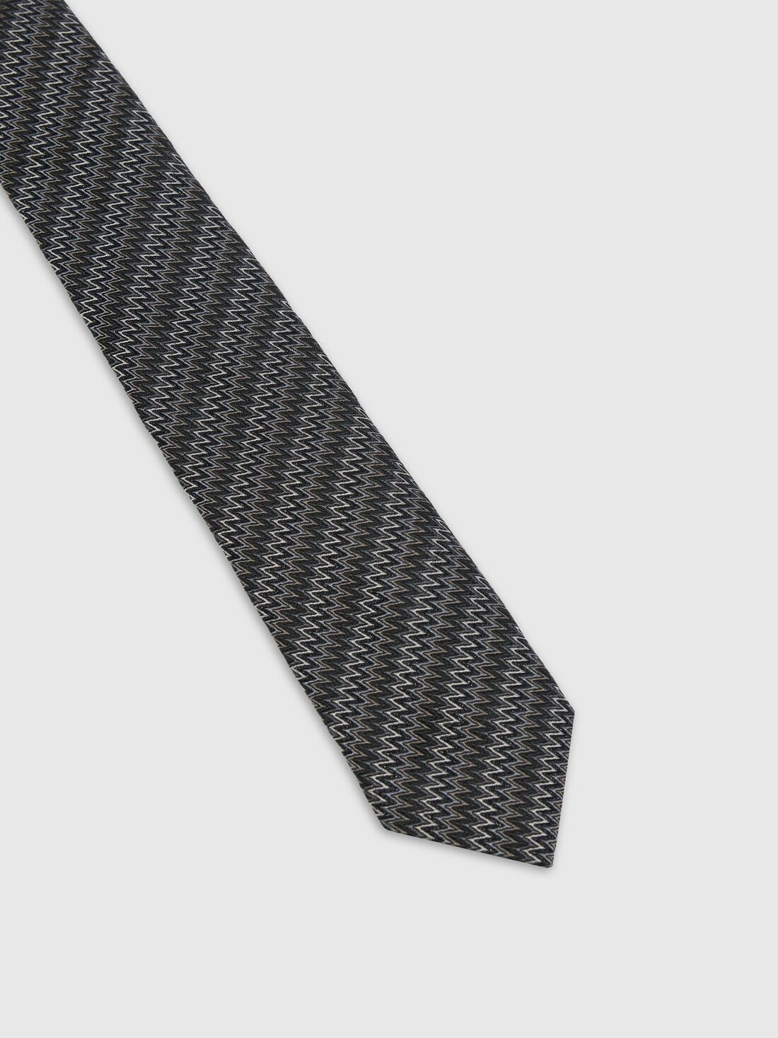 Missoni - Silk-blend lamé tie, Men, Multicoloured