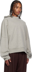 NAMESAKE Gray Ports Pop-Up Hoodie