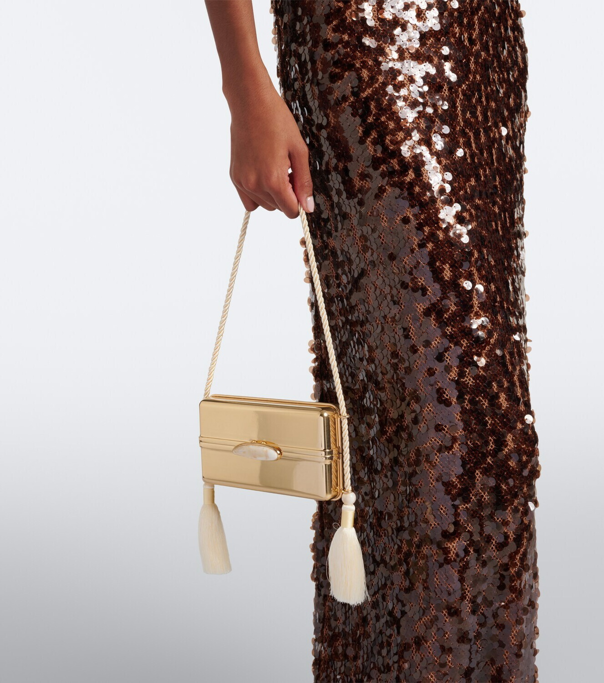 Simkhai Roma tasseled shoulder bag