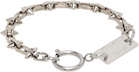 IN GOLD WE TRUST PARIS SSENSE Exclusive Thin Spike Bracelet
