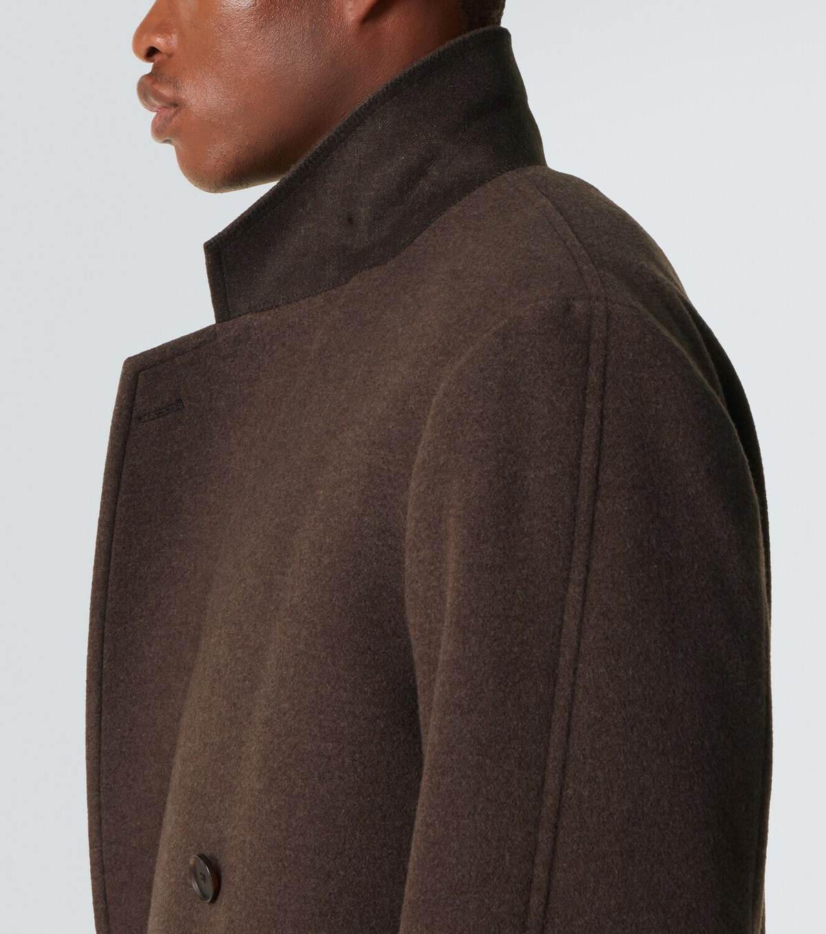 Auralee Double-breasted wool coat Auralee